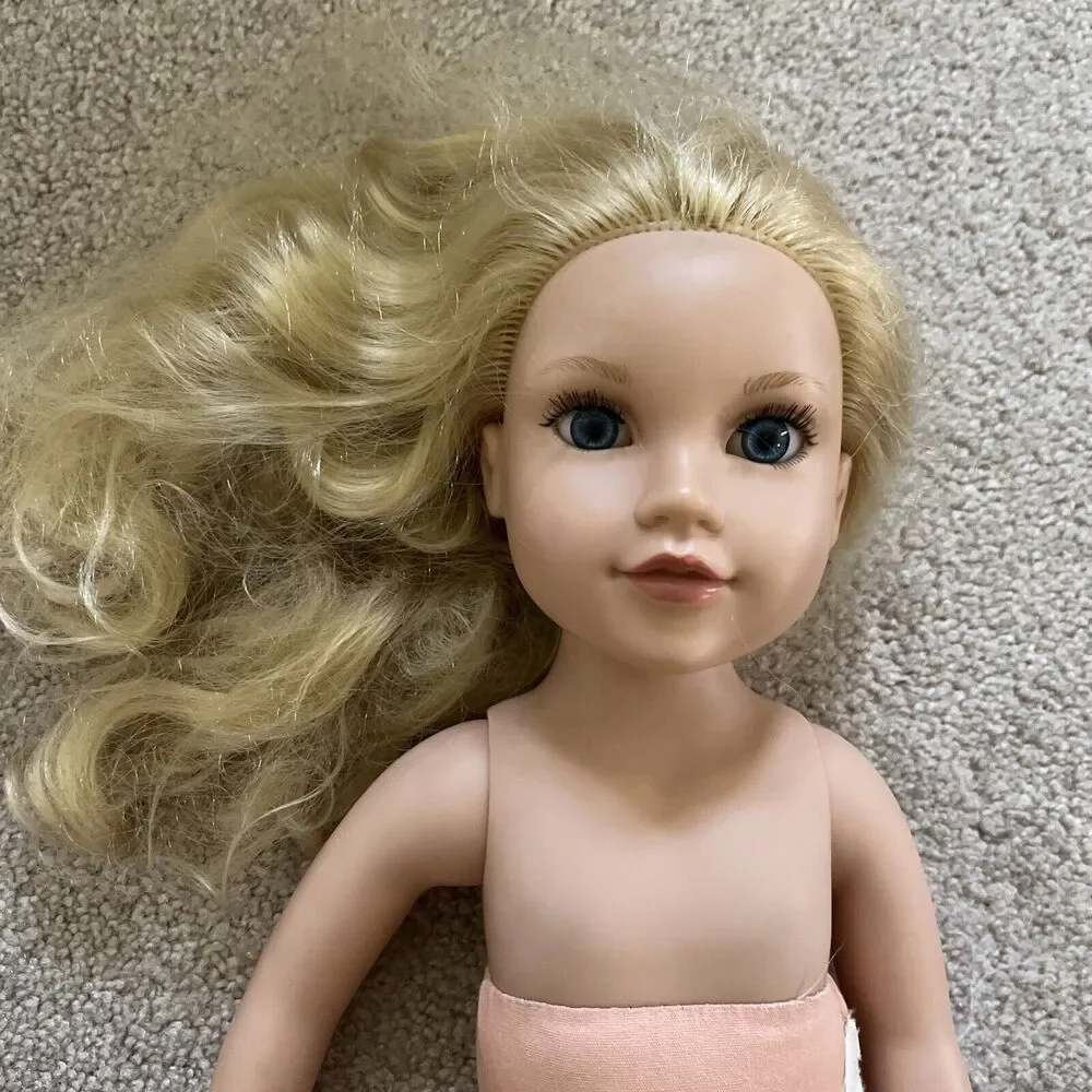 18” Geoffrey LLC & My Life As Two Dolls Plus 26 Pcs Of Clothes Accessories‎